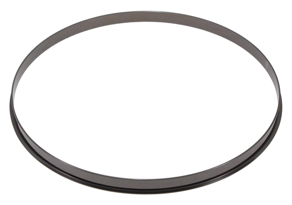 HSFL23-10BK - Cercle Acier 10" Noir 2.3mm Simple Flange