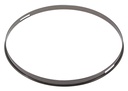 HSFL23-13SBK - Cercle Acier 13" Timbre Noir 2.3mm Simple Flange