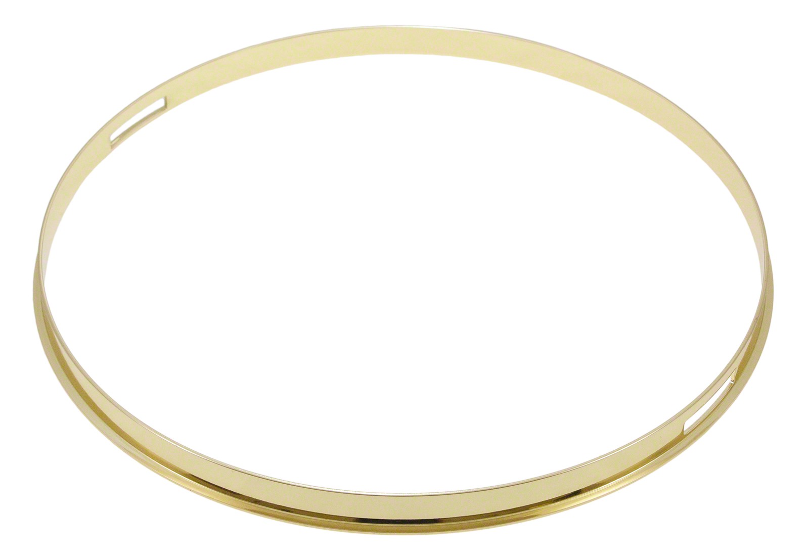 HSFL23-13SBR - Cercle Acier 13" Timbre Doré 2.3mm Simple Flange