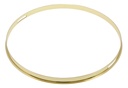 HSFL23-14SBR - Cercle Acier 14" Timbre Doré 2.3mm Simple Flange