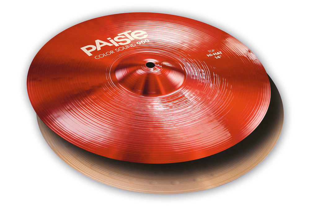 Cymbales Charleston 900 Serie Color Sound Red - 14"