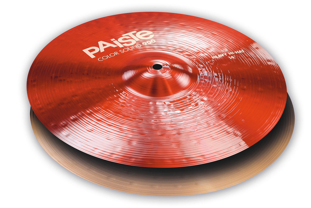Cymbales Charleston 900 Serie Color Sound Red - 14" Heavy