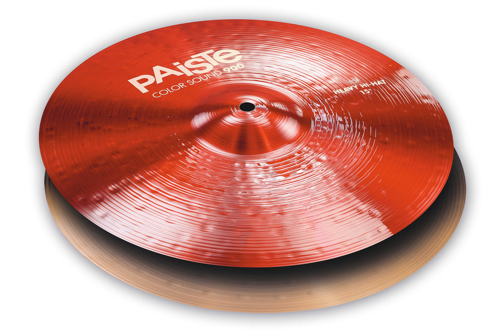 Cymbales Charleston 900 Serie Color Sound Red - 15" Heavy