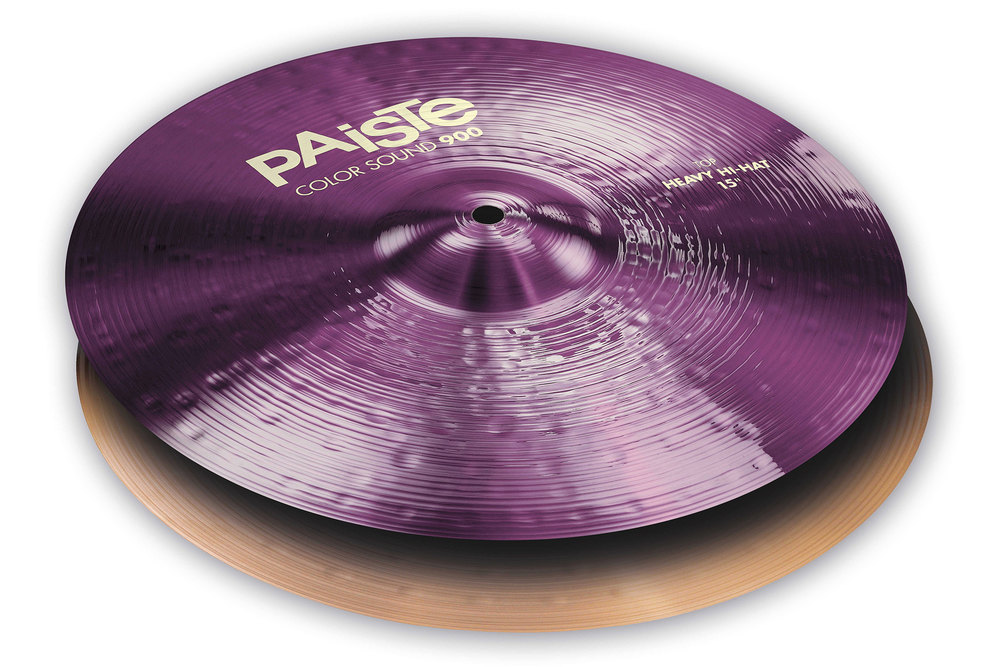 Cymbales Charleston 900 Serie Color Sound Purple - 15" Heavy