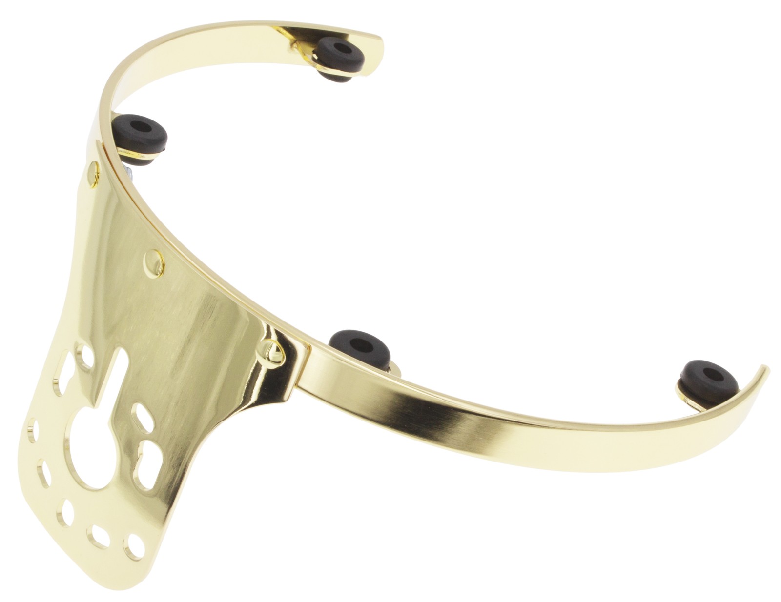 SPT-UN-8-5-BR - Rims / Suspension Tom 8" 5 Tirants Doré - Plaque Universelle