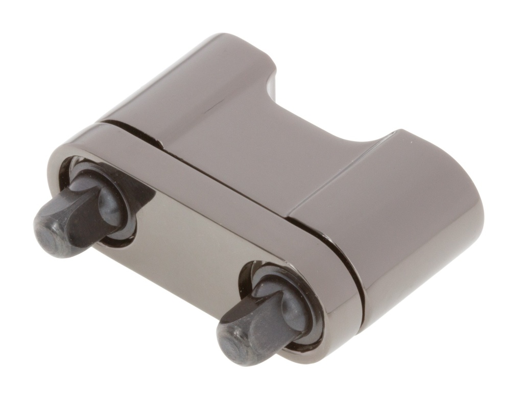 STOB4-BK - Contre-Partie Die Cast "Deluxe" Déclencheur Timbre Noir 25mm
