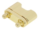 STOB4-BR - Contre-Partie Die Cast "Deluxe" Déclencheur Timbre Doré 25mm