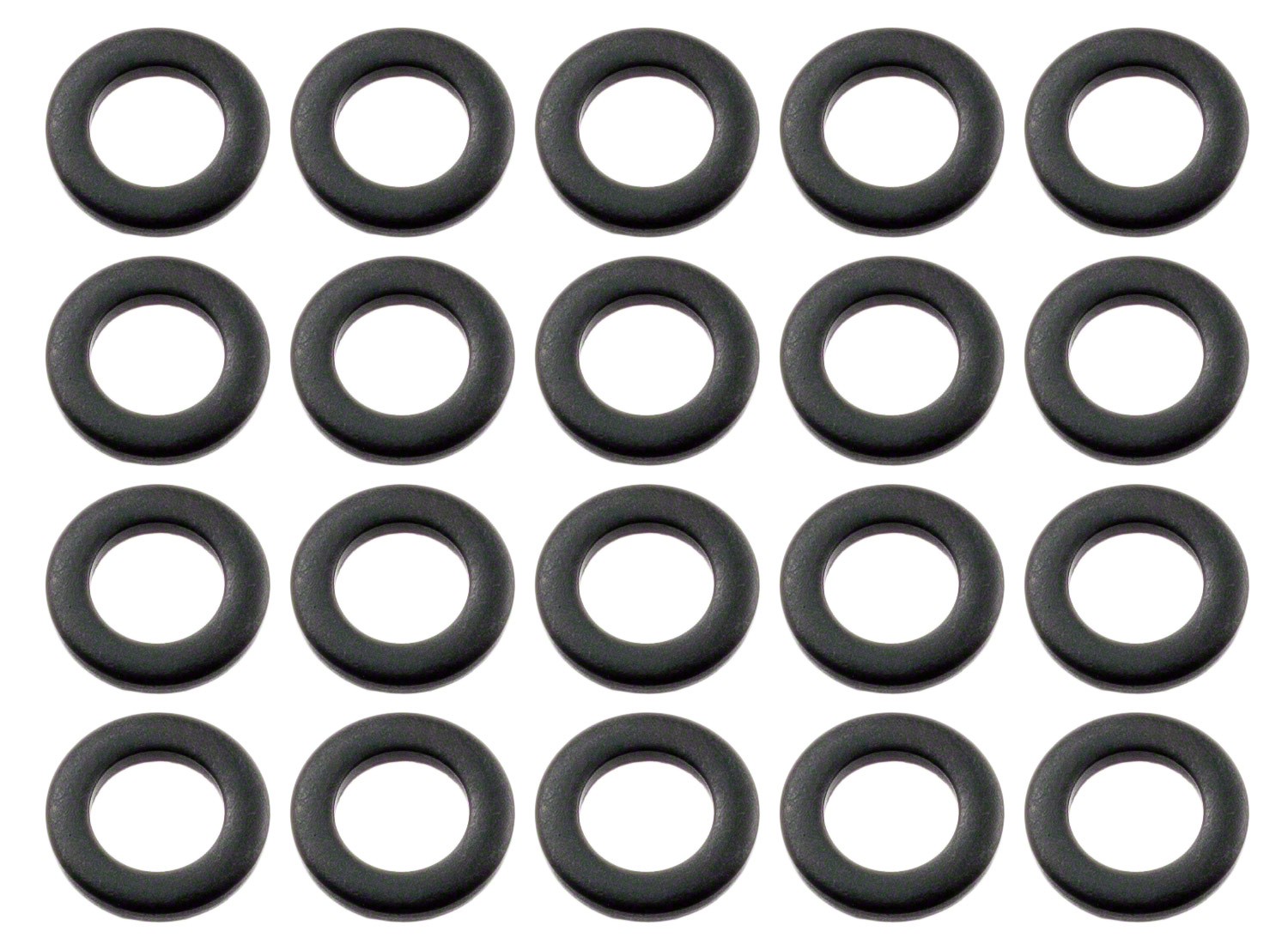 SW-BK - Rondelle Noire Métal pour Tirant (x20)