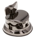 TB5BK - Coquille Ronde Deluxe Support Tom / Tom Basse Noir 50mm (x1)
