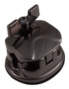 TB9BK - Coquille Carrée Deluxe Support Tom / Tom Basse Noir 50mm (x1)