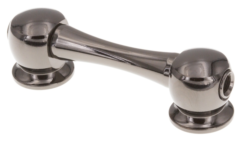 TL11D51-BK - Coquille Tube - 51mm - Noir - Double Tirant (x1)