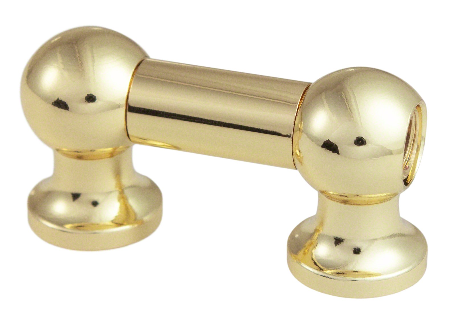 TL12S25-BR - Coquille Tube - 25mm - Doré - Mono Tirant (x1)