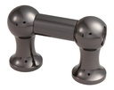 TL12S25B-BK - Coquille Tube Grosse Caisse - 25mm - Noir - Mono Tirant (x1)