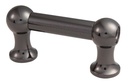 TL12S38B-BK - Coquille Tube Grosse Caisse - 38mm - Noir - Mono Tirant (x1)
