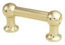 TL12S38B-BR - Coquille Tube Grosse Caisse - 38mm - Doré - Mono Tirant (x1)