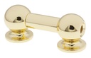 TL13D38-BR - Coquille Tube - 38mm - Doré - Double Tirant (x1)