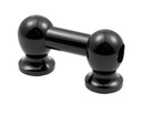 TL1S25-BK - Coquille Tube - 25mm - Noir - Mono Tirant (x1)