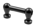 TL1S38B-BK - Coquille Tube Grosse Caisse - 38mm - Noir - Mono Tirant (x1)