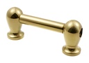 TL1S51B-BR - Coquille Tube Grosse Caisse - 51mm - Doré - Mono Tirant (x1)