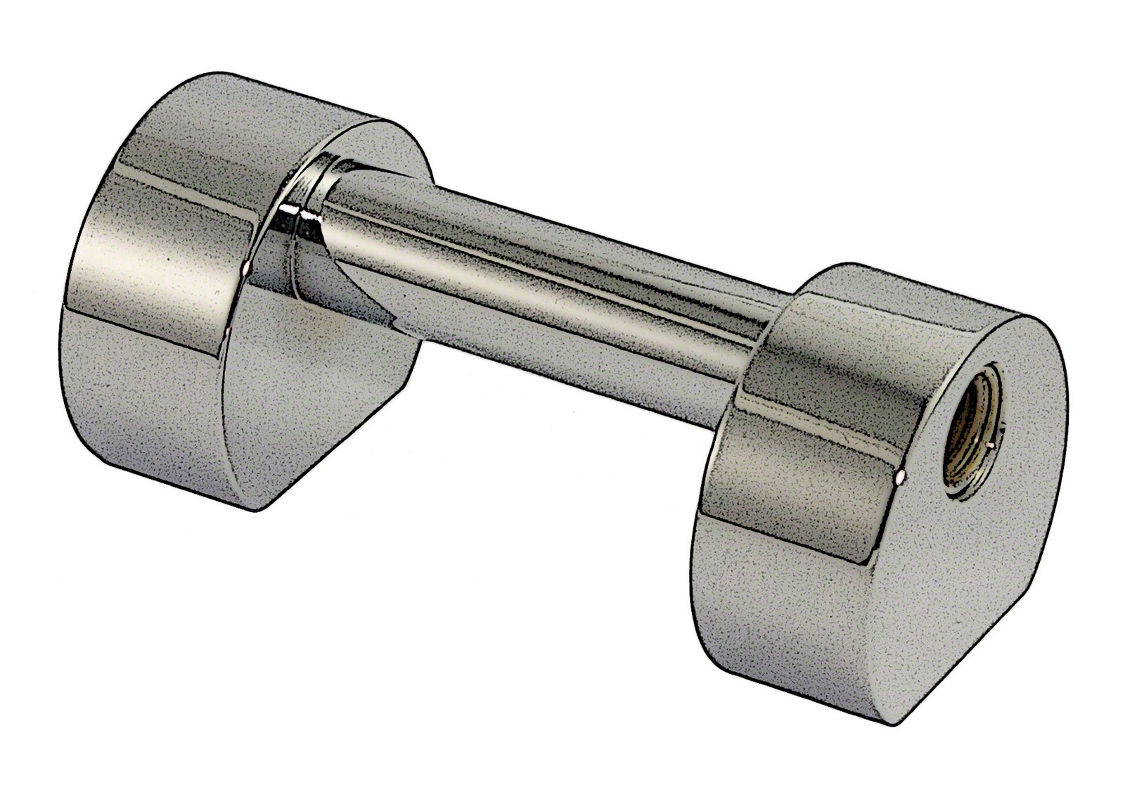 TL3S38 - Coquille Tube - 38mm - Mono Tirant (x1)
