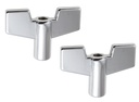 WN6-3 - Papillon Cymbale M6 (x2)