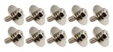 WSC4-11 - M4 11mm - Vis Intérieure d'Accastillage pour Fût Bois (x10)