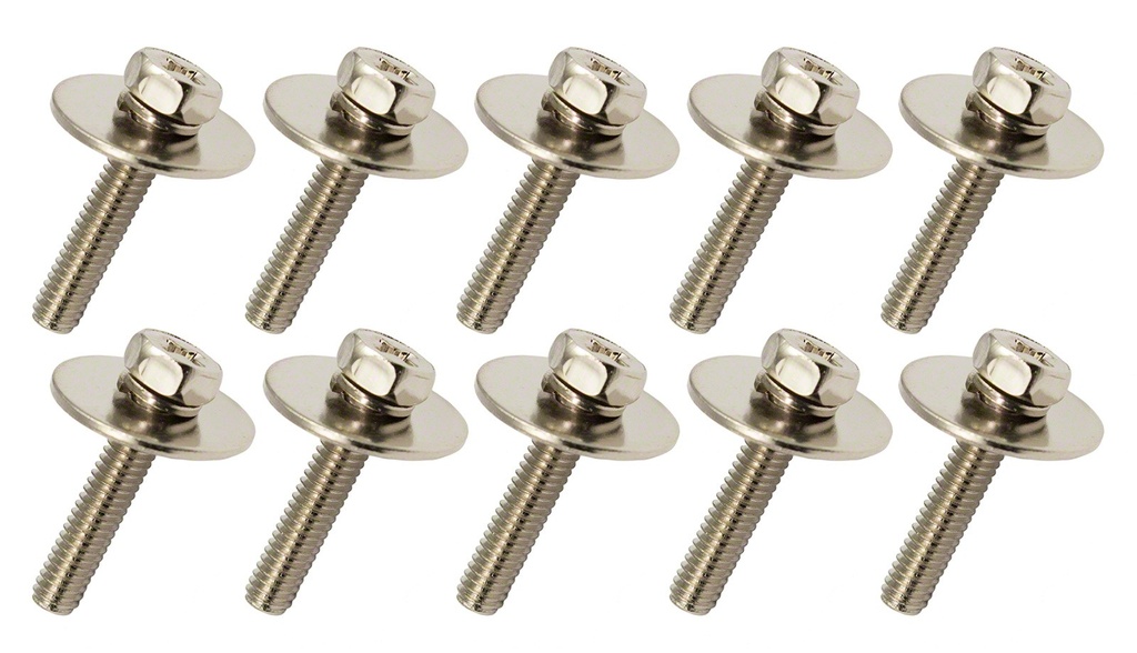 WSC4-20 - M4 20mm - Vis Intérieure d'Accastillage pour Fût Bois (x10)