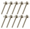 WSC4-42 - M4 42mm - Vis Intérieure d'Accastillage pour Fût Bois (x10)