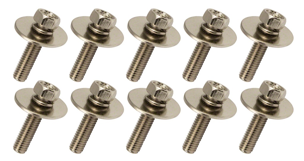 WSC5-21 - M5 21mm - Vis Intérieure d'Accastillage pour Fût Bois (x10)