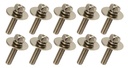 WSC5-21 - M5 21mm - Vis Intérieure d'Accastillage pour Fût Bois (x10)