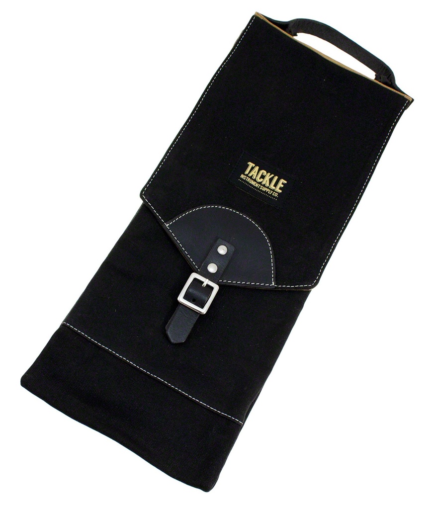 Sac Baguettes Waxed Canvas - Noir