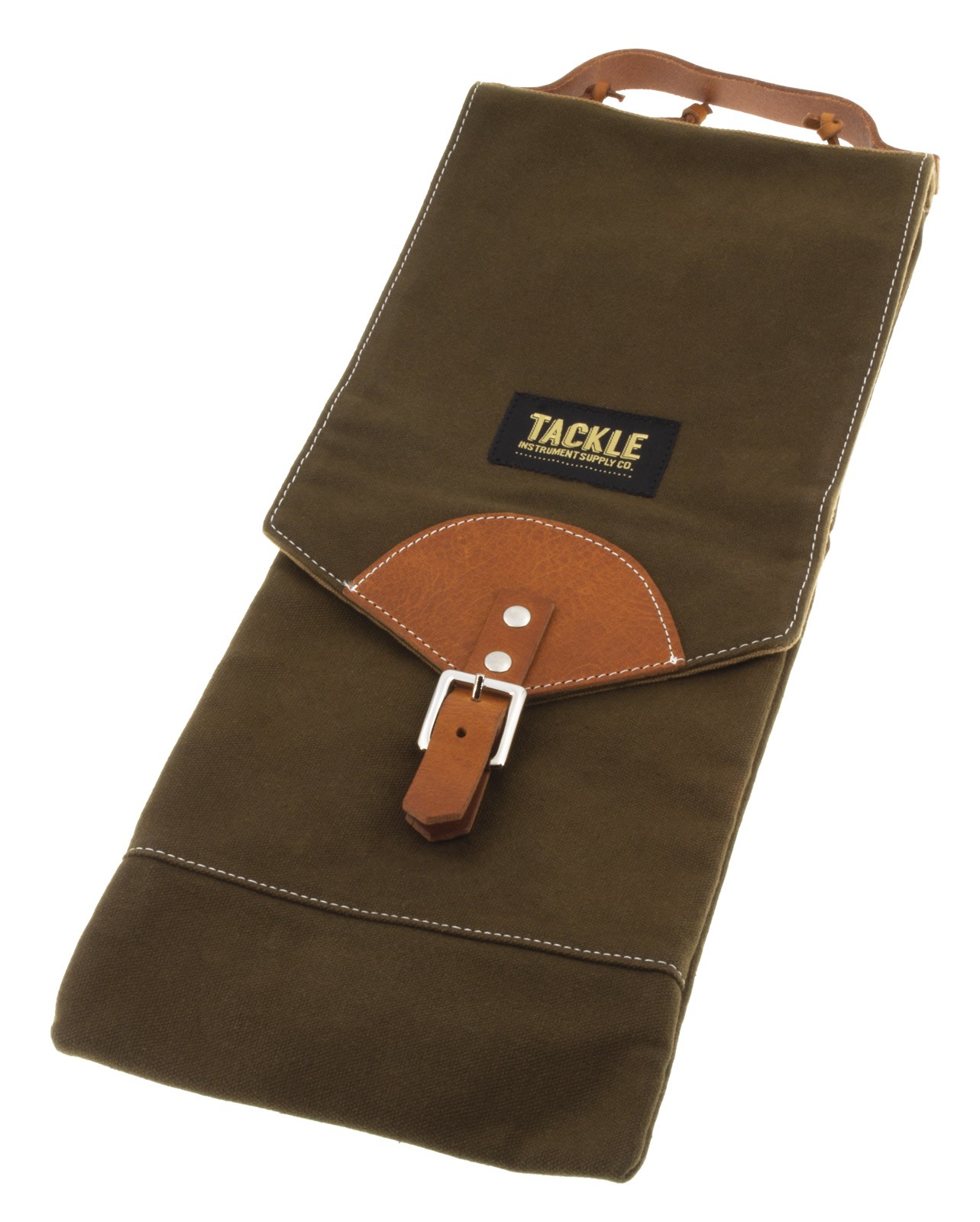 Sac Baguettes Waxed Canvas - Vert