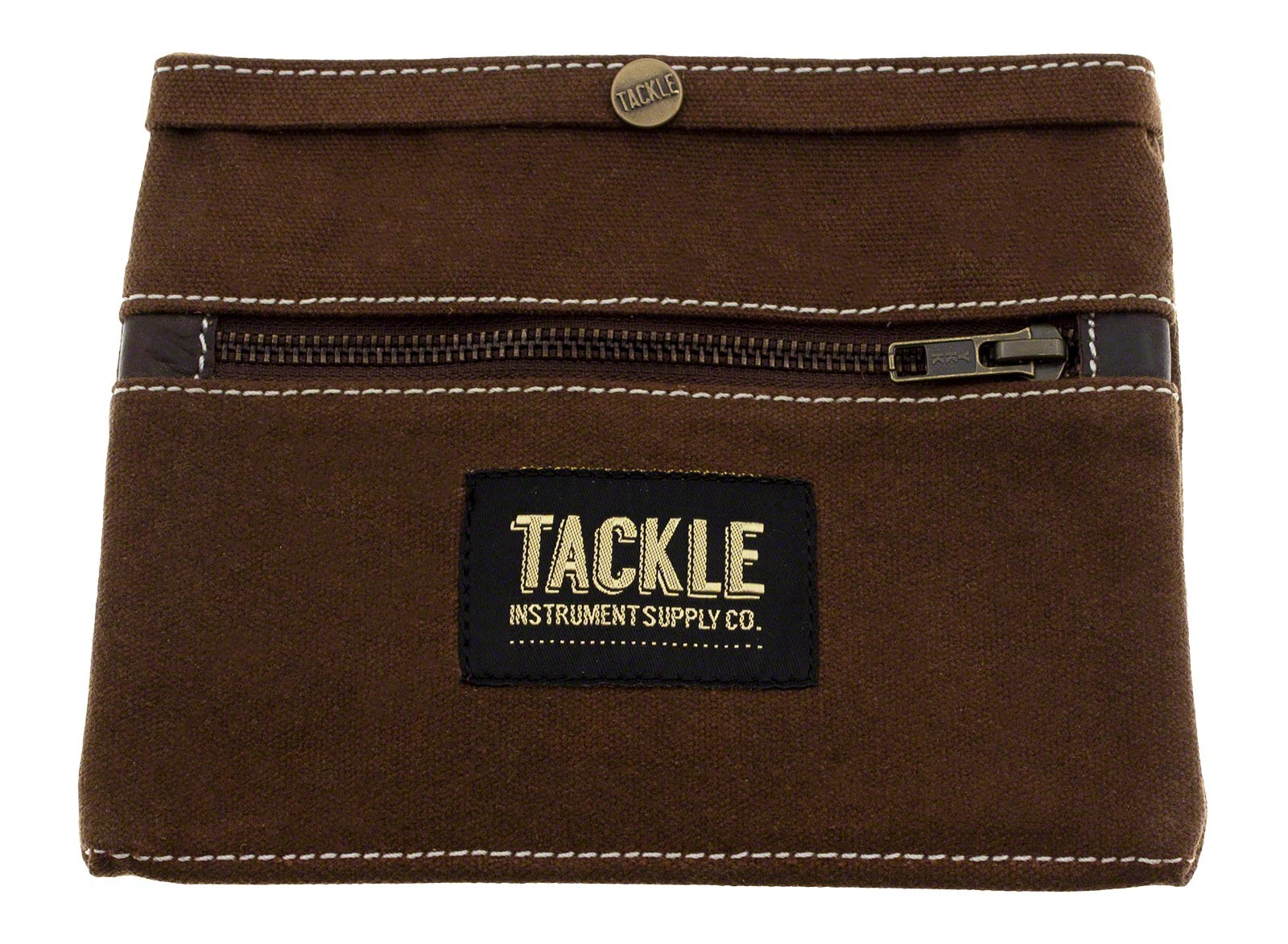 Pochette en toile cirée - Marron