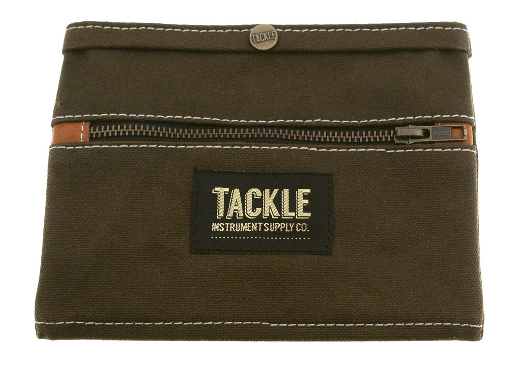 Pochette en toile cirée - Vert