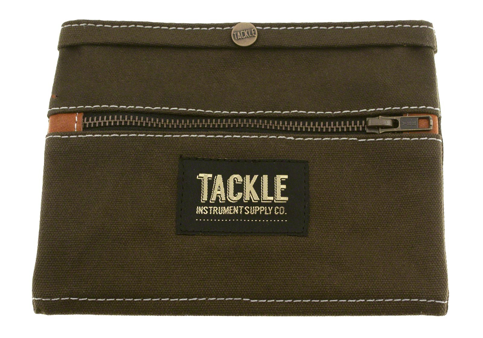 Pochette en toile cirée - Vert