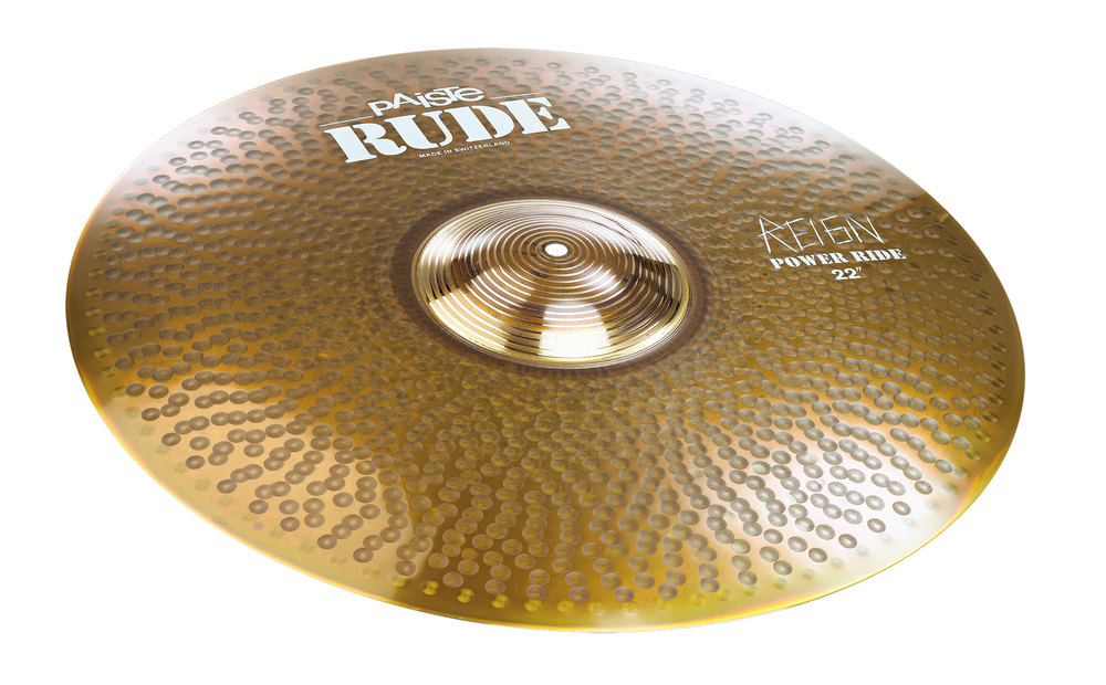 Cymbales Ride Rude - 22" Power Ride "The Reign"