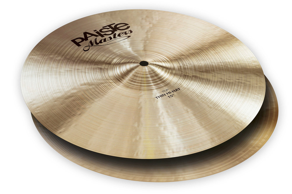 Cymbales Charleston Masters - 15" Thin