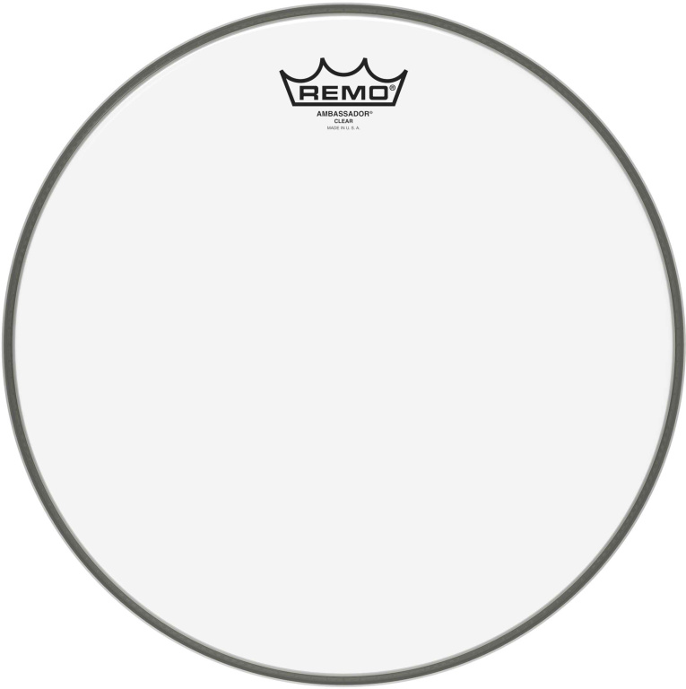 Peau Ambassador Transparente 13" pour tom/ Caisse claire