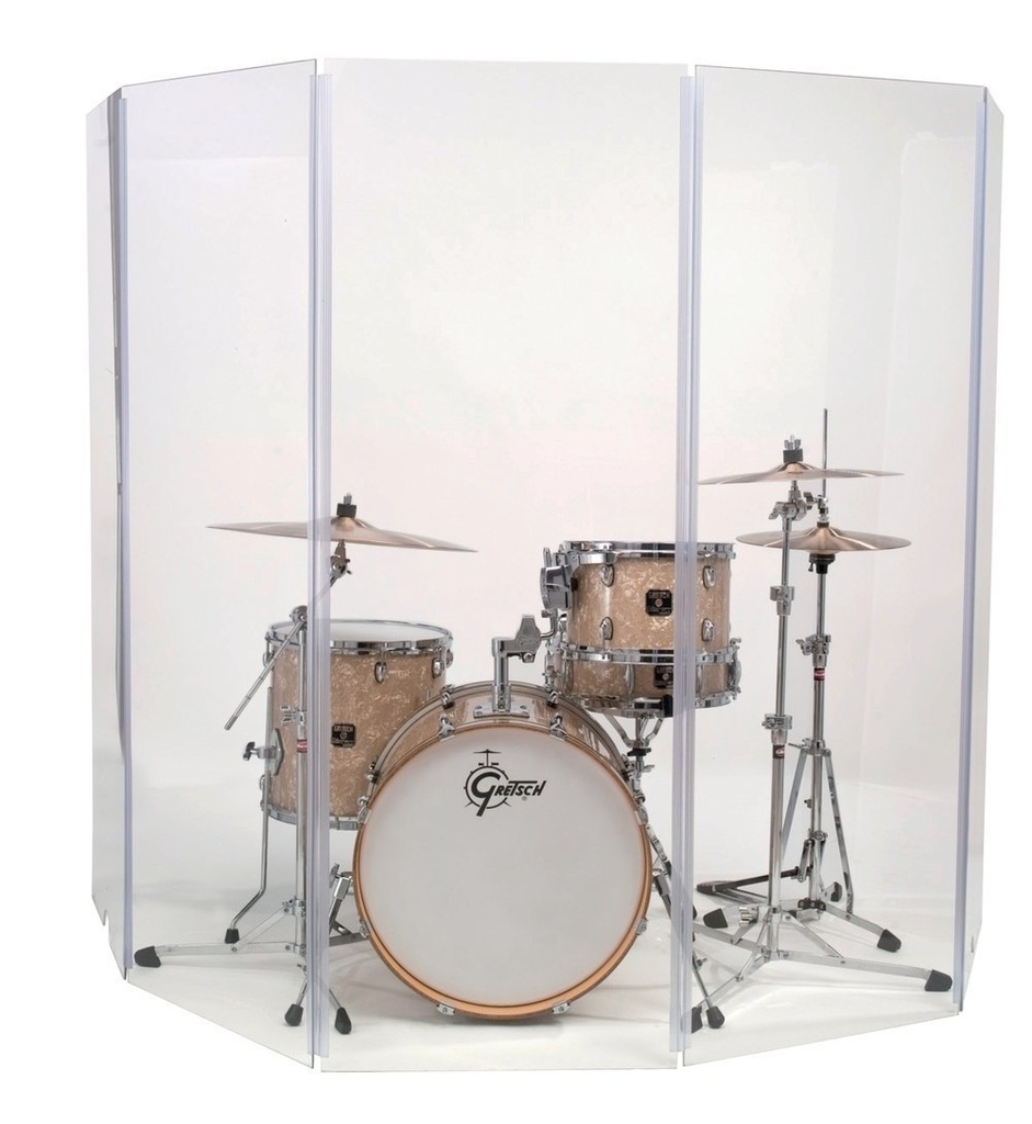 Ecran de protection pour batterie ou percussions