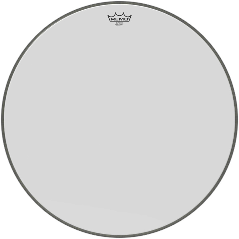 Peau Emperor blanc lisse 26" pour grosse caisse