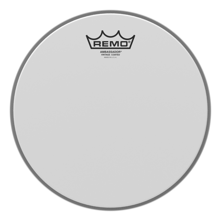 Peau Ambassador "Vintage-A" sablée 10" pour Tom