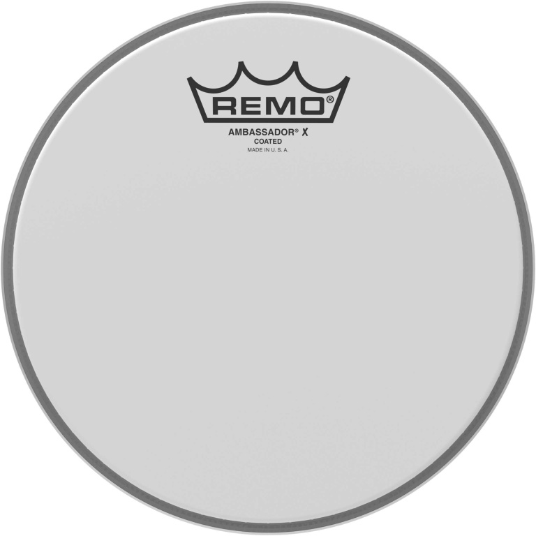 Peau Ambassador X sablée 8" pour Tom/Caisse Claire