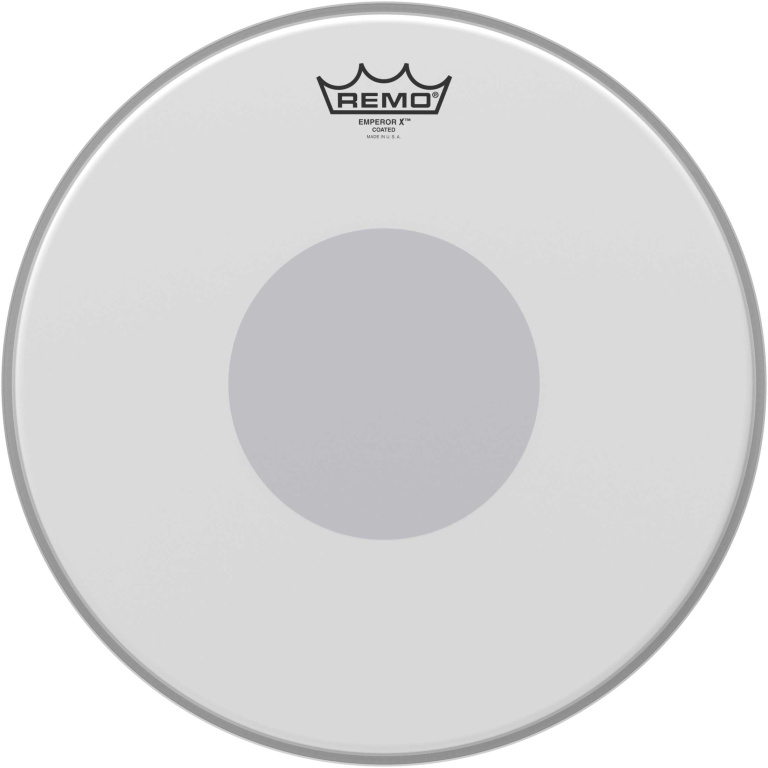 Peau Emperor X sablée 14" pour tom/ caisse claire/ tom sur pieds