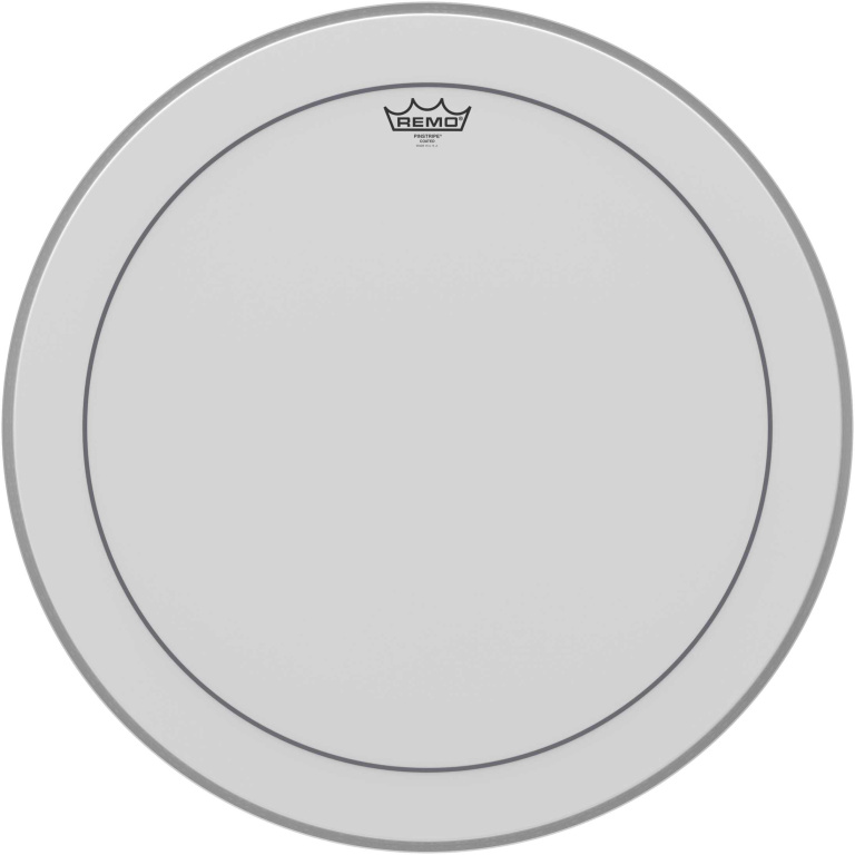 Peau Pinstripe sablée 24" pour Grosse caisse