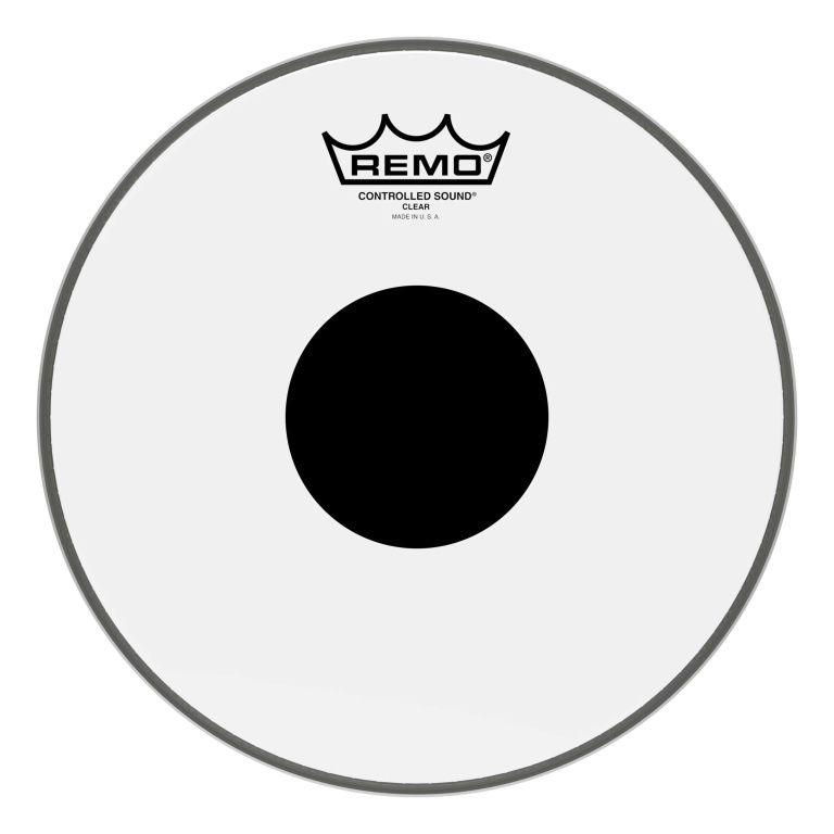 Peau Controlled Sound transparente pour tom