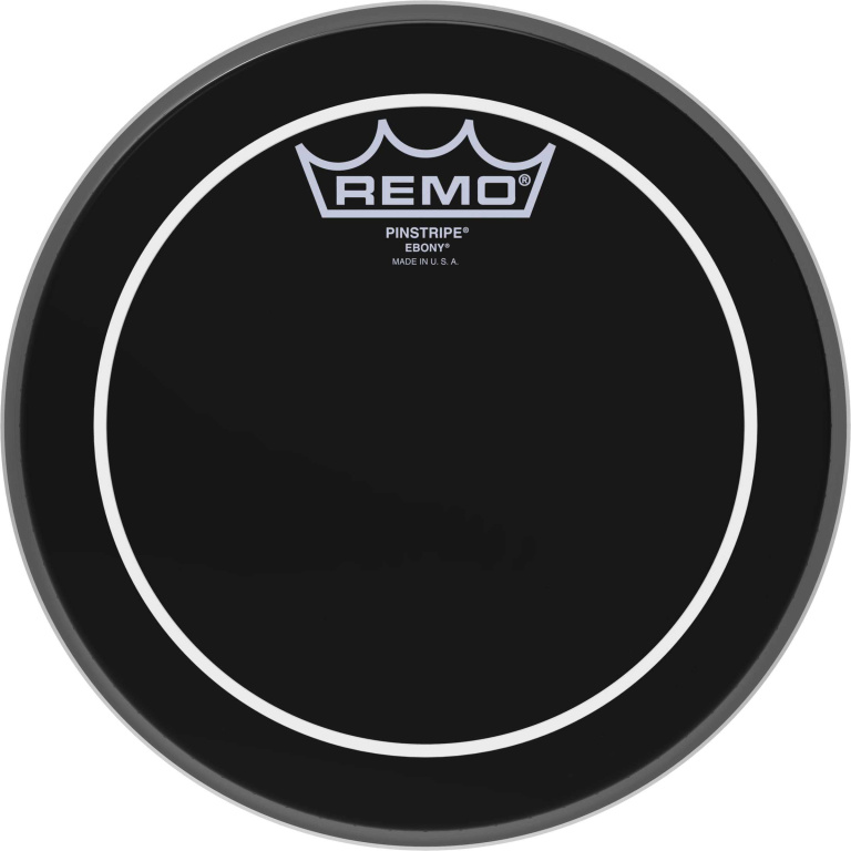 Peau Ebony Pinstripe 8" pour Tom