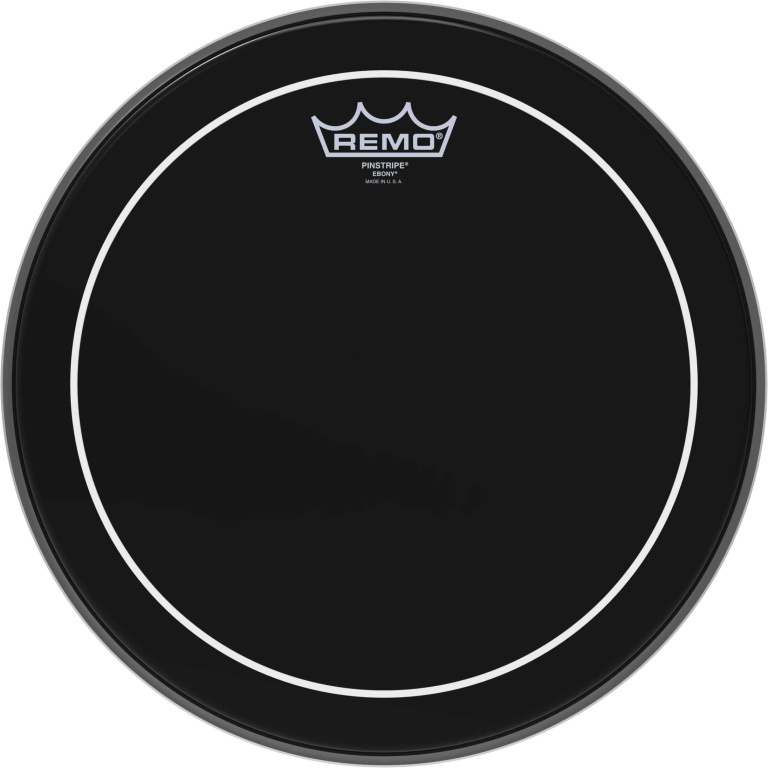 Peau Ebony Pinstripe 13" pour Tom/ Caisse claire
