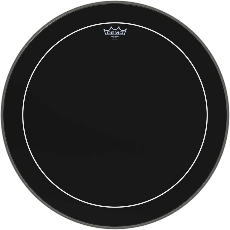 Peau Ebony Pinstripe 24" pour Grosse caisse