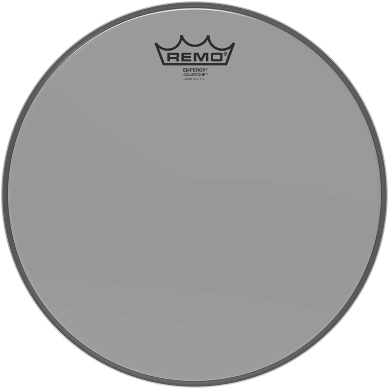 Peau de frappe Emperor Colortone, smoke, 12"