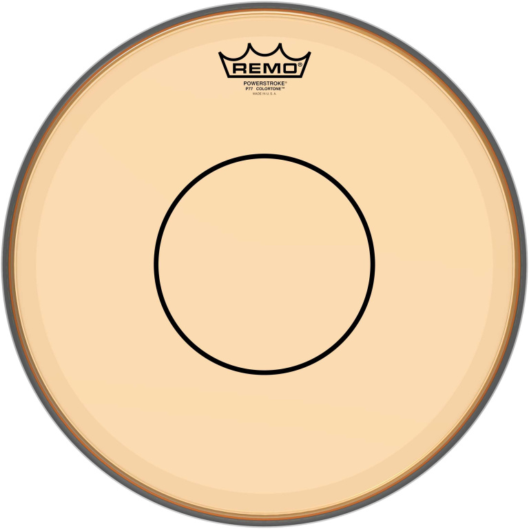 Peau de frappe Powerstroke 77 Colortone pour caisse claire, orange, 13"